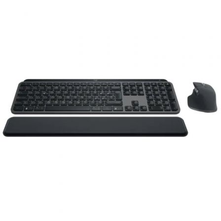 Logitech MX Keys S Combo con Teclado y Ratón MX Master 3S Grafito
